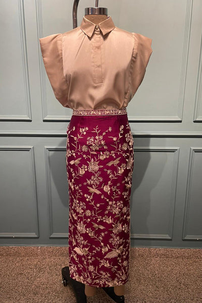 Gaara skirt & Shirt Co-ord Set